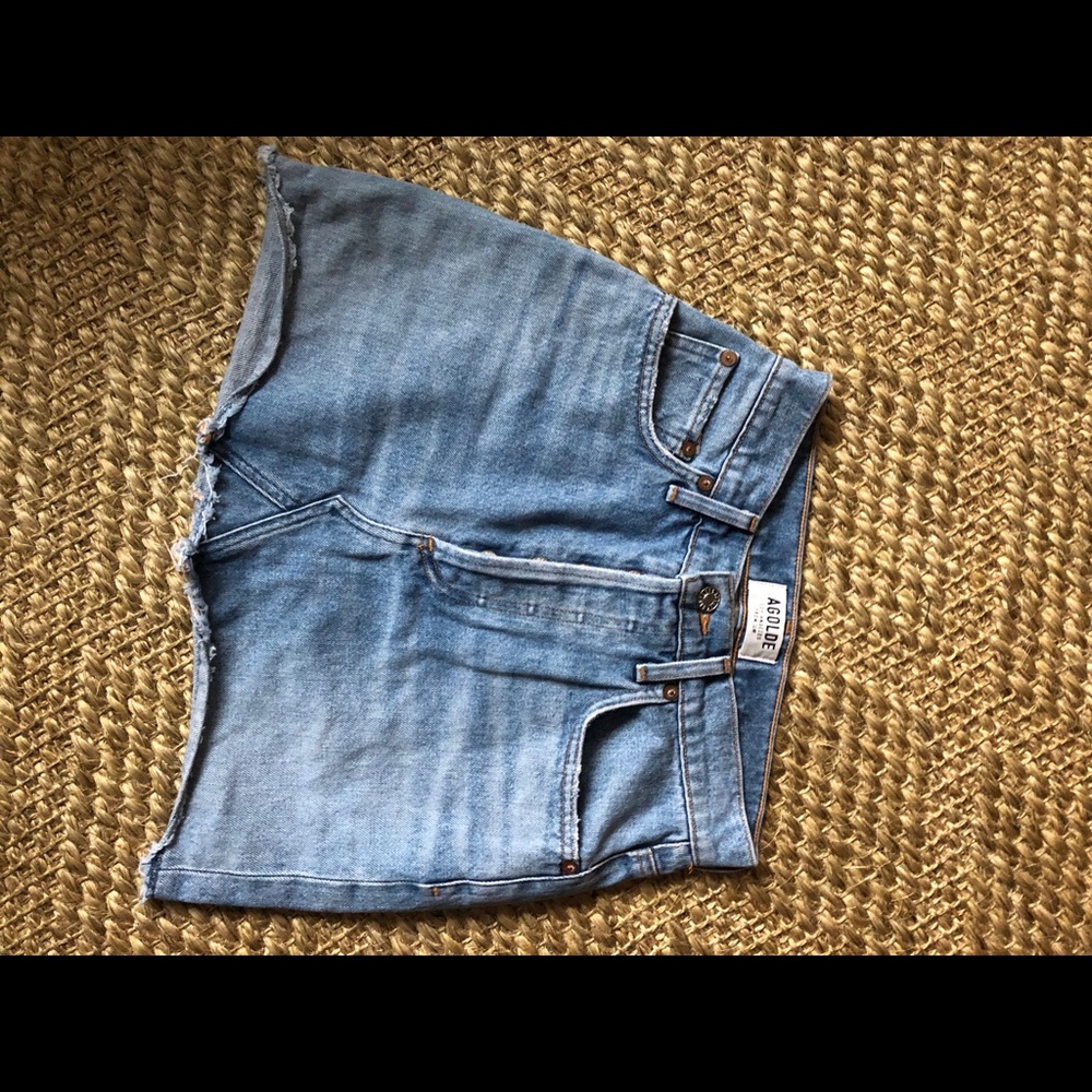 Agolde denim skirt